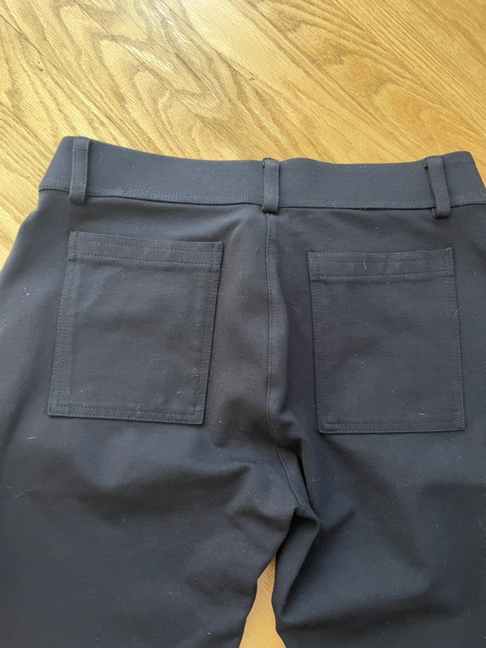 Belyn Key Black Slim Zip-Pocket Pants - Picture 8 of 9